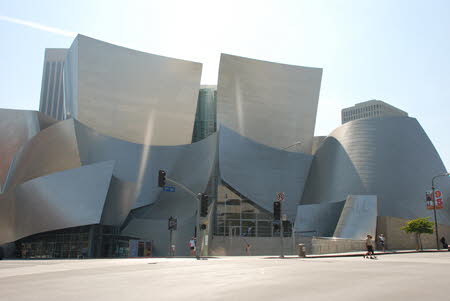 Excerpt From The Brass Verdict (Photo by Terrill Lee Lankford)
I looked out the window of the Lincoln as we cruised across the 101 overpass and back into the civic center area. I could see the newly built Catholic cathedral and past that the waving steel skin of the Disney music center. It caught the sunlight and turned it into a warm orange glow. Disney Music Center