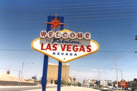 Excerpt From Void Moon (Photo by Wendy Werris)
She thought about calling Karch back but knew that all that was to be said had been said. She gazed out the windshield at the WELCOME TO LAS VEGAS sign as it passed. She had lied to Karch. She was coming in right behind him. Welcome To Las Vegas Sign