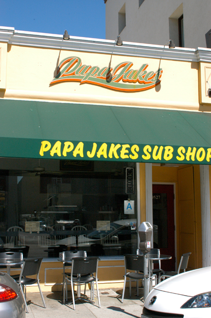 Excerpt from The Gods of Guilt
(Photo by Wendy Werris)
I disconnected. I had noticed out the windshield that Earl was cutting
through Beverly Hills on Little Santa Monica Boulevard on the way to my house. I was starved and knew we were coming up on Papa Jake’s, a hole in the wall
lunch counter that made the best steak sandwich west of Philadelphia. Papa Jake's