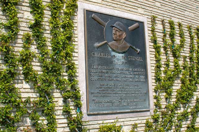 Excerpt from The Black Box
(Photo by Wendy Werris)
Bosch spent an hour roaming around Forest Lawn while waiting to pick up sandwiches at Giamela’s. Out of respect for his former partner Frankie Sheehan, he started at Casey Stengel’s last resting spot and then took the celebrity tour, passing stones etched with names like Gable and Lombard, Disney, Flynn, Ladd and Nat King Cole as he made his way to the Good Shepherd section of the vast cemetery. Once there, he paid respects to the father he never knew. The stone said J. Michael Haller, Father and Husband, but Bosch knew that he was never accounted for in that family equation. Casey Stengel grave