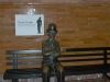 Charlie Chaplin bench
