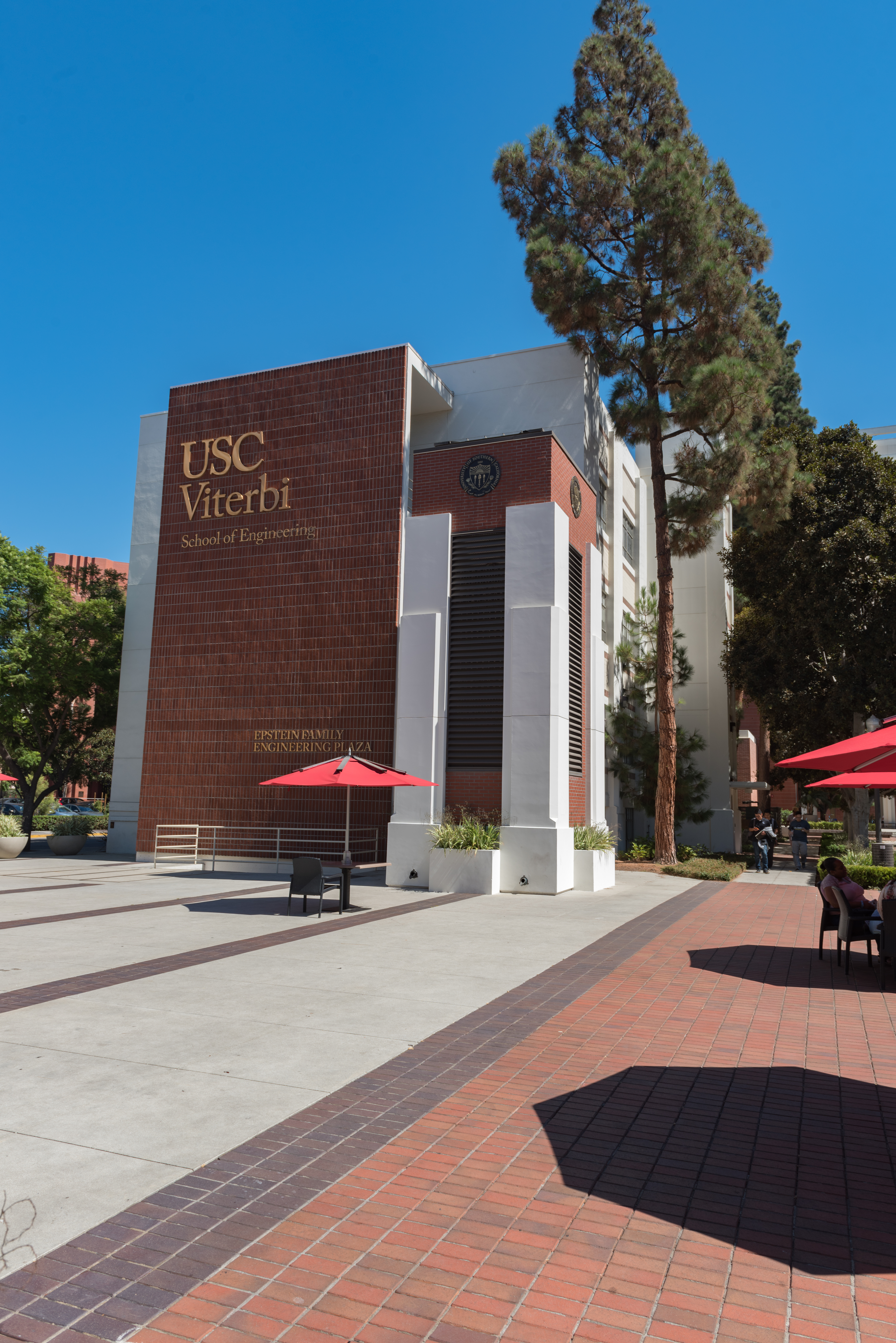 Viterbi Building, USC campus - Dark Sacred Night