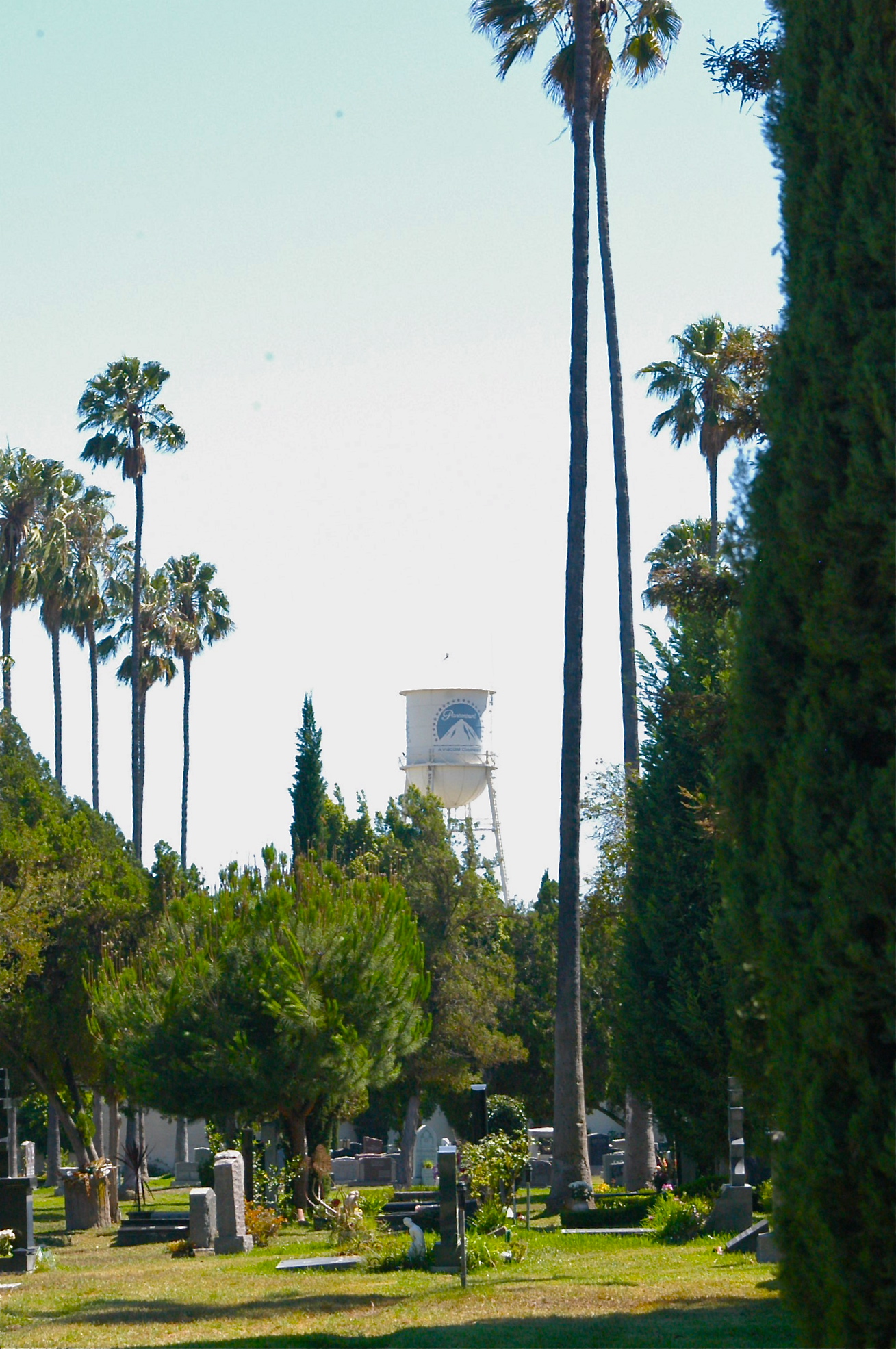 Paramount's water tower - The Crossing