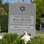 Mel Blanc's tombstone - The Crossing