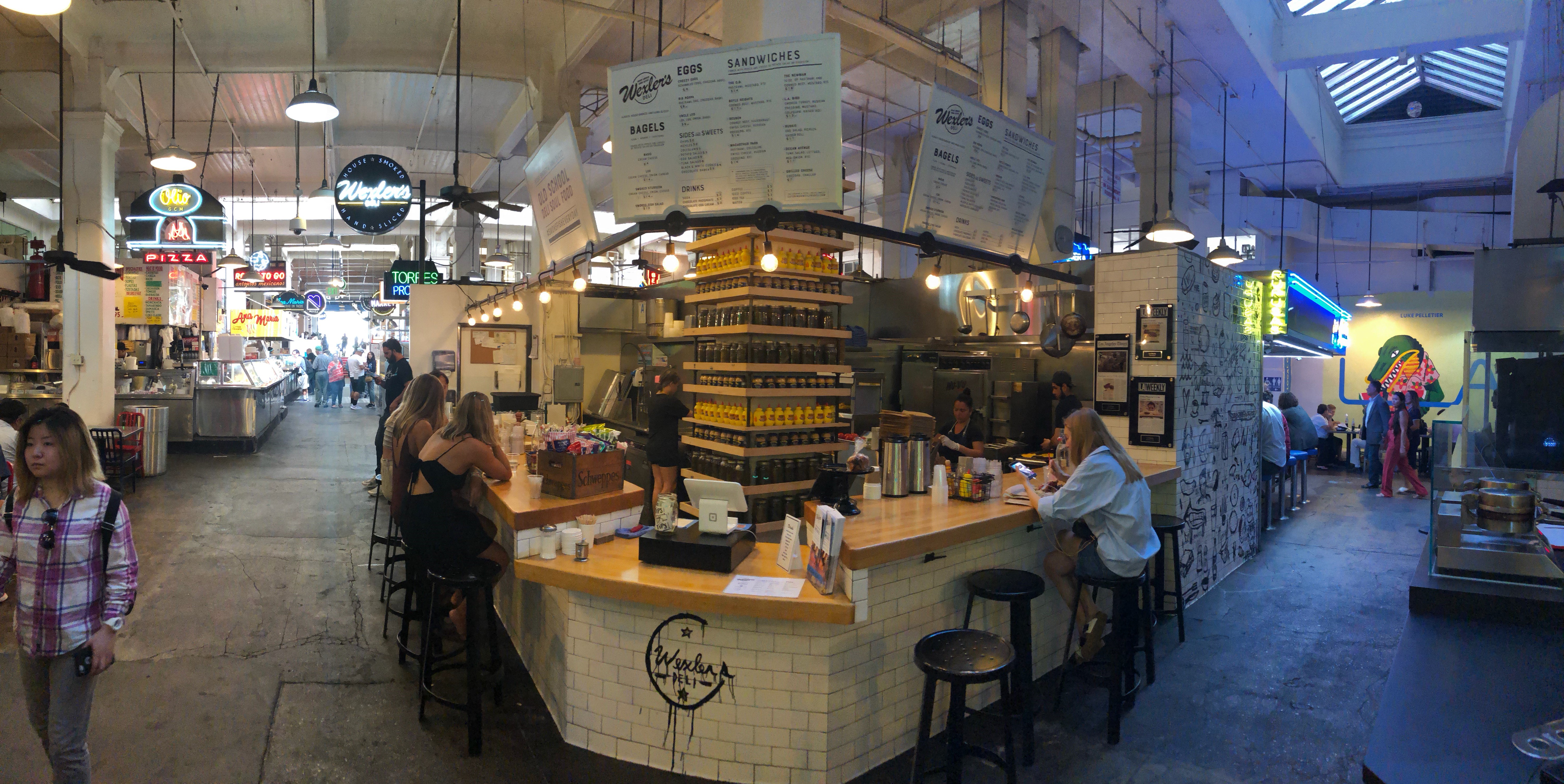 Wexler's Deli in Grand Central Market - The Night Fire