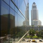 City Hall (viewed from LAPD headquarters) - The Black Box