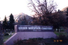 Green Mountain Cemetery - The Poet