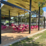 Grand Park Pink Chairs - Resurrection Walk