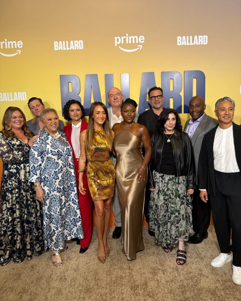 The Ballard cast at the Ballard premiere