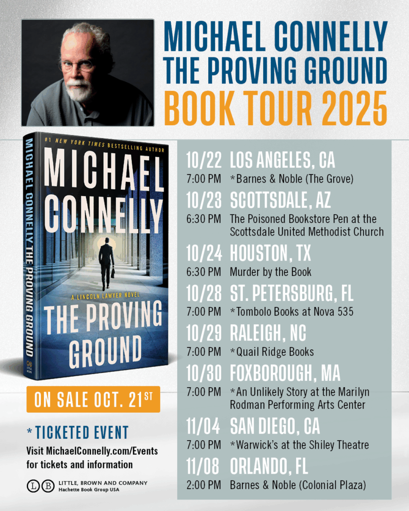 The Proving Ground book tour