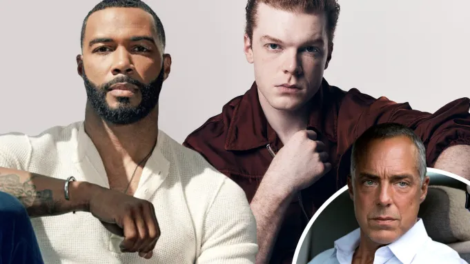 Omari Hardwick, Cameron Monaghan; (inset) Titus Welliver in 'Bosch'
Tamica Lee/Andrew Arthur/Amazon